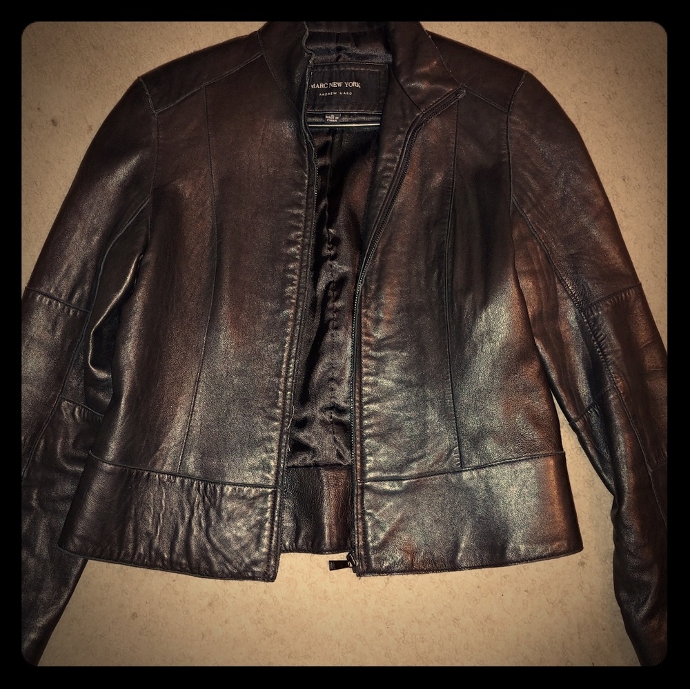 Leather jacket